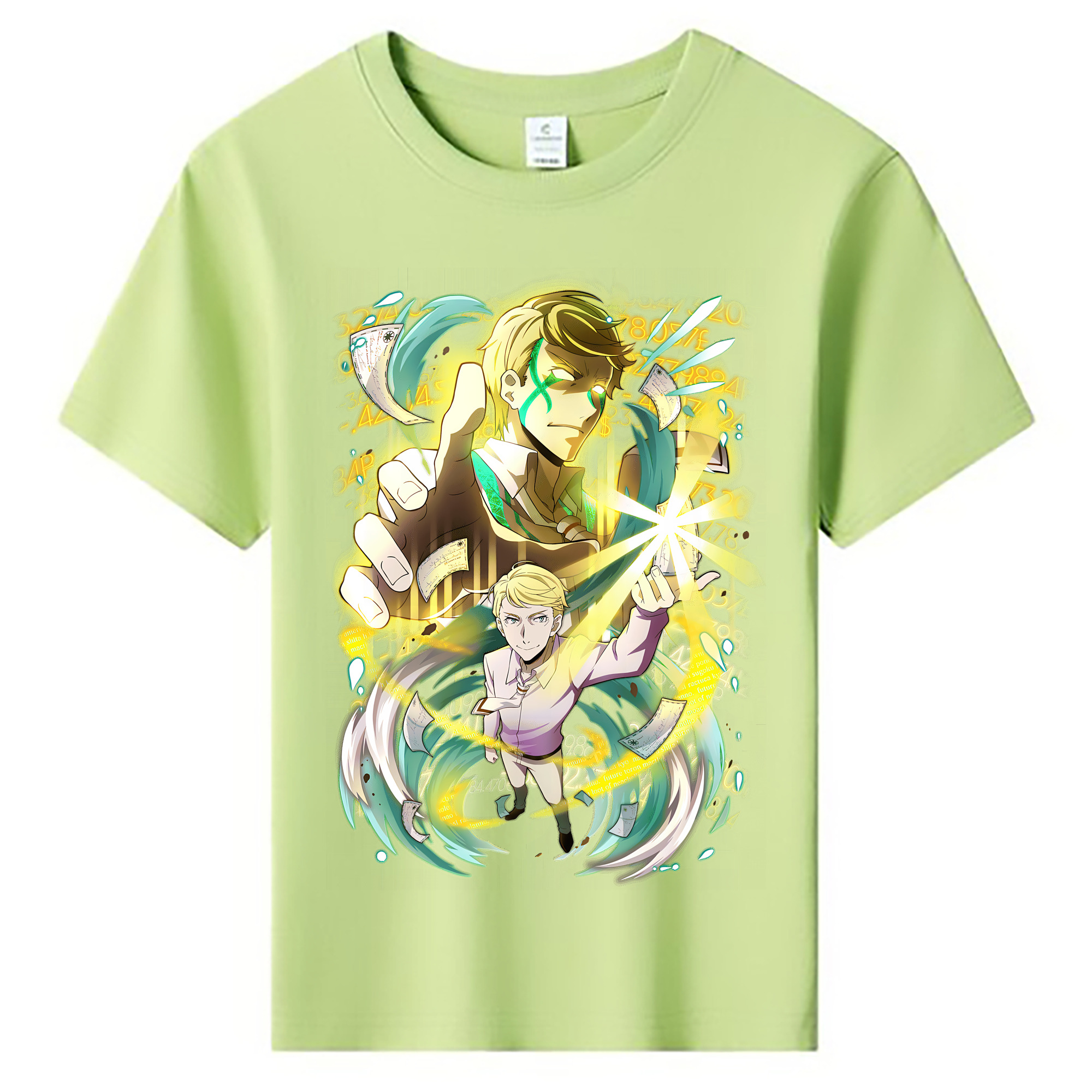 （画像用） 文豪ストレイドッグス Bungo Stray Dogs 綿100％キッズTシャツ（フロントプリント）